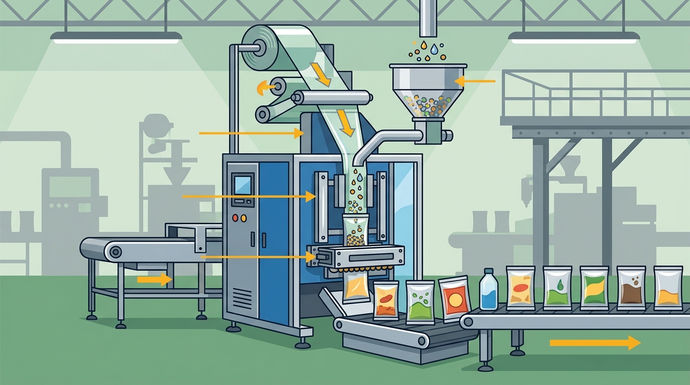 Essential VFFS Machine Features for Pouch Packing Operations