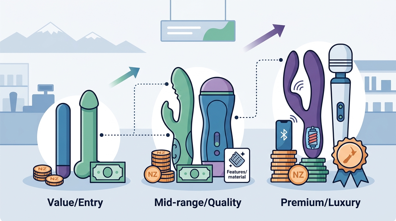 Sex Toy Pricing Tiers NZ: Value Breakdown & Guide