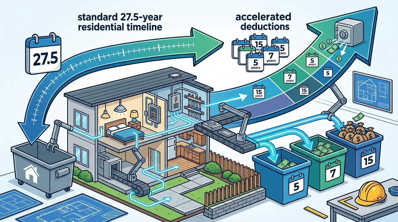 Cost Segregation for Rental Properties: Accelerate Deductions
