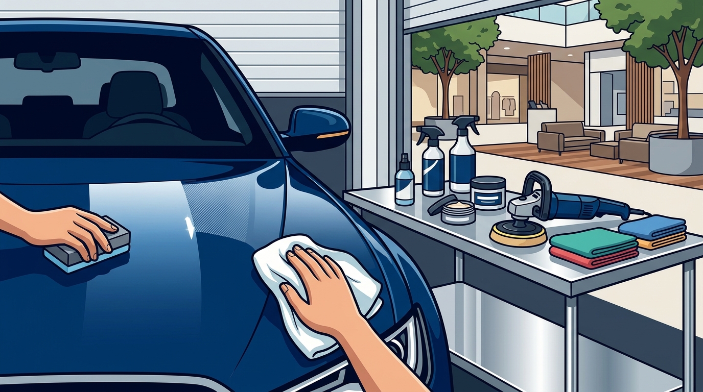 Step-by-Step Guide to Professional Hand Detailing at Auto Spa