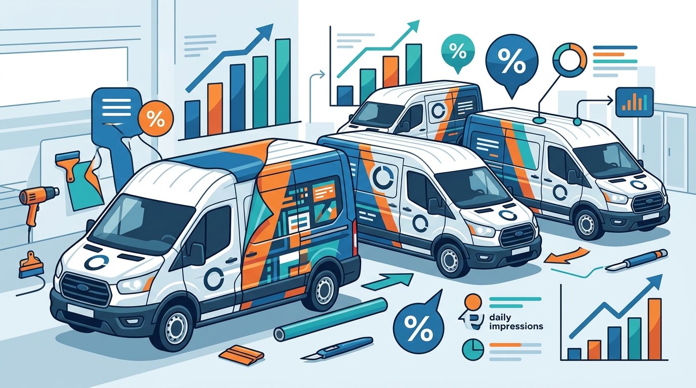 Custom Vehicle Wraps: The Ultimate Guide to Fleet Branding