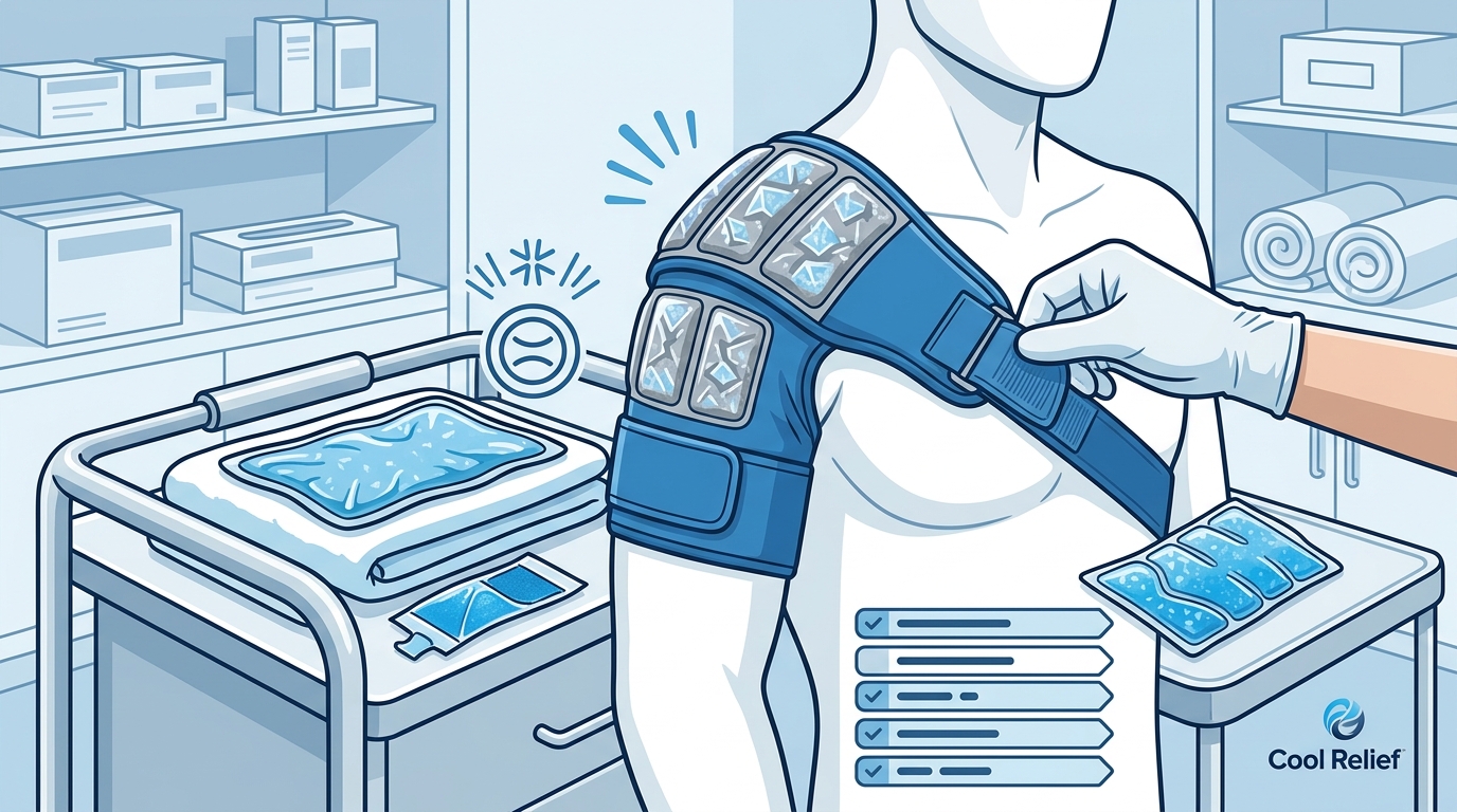 How to Apply a Shoulder Compression Wrap for Maximum Cold Relief