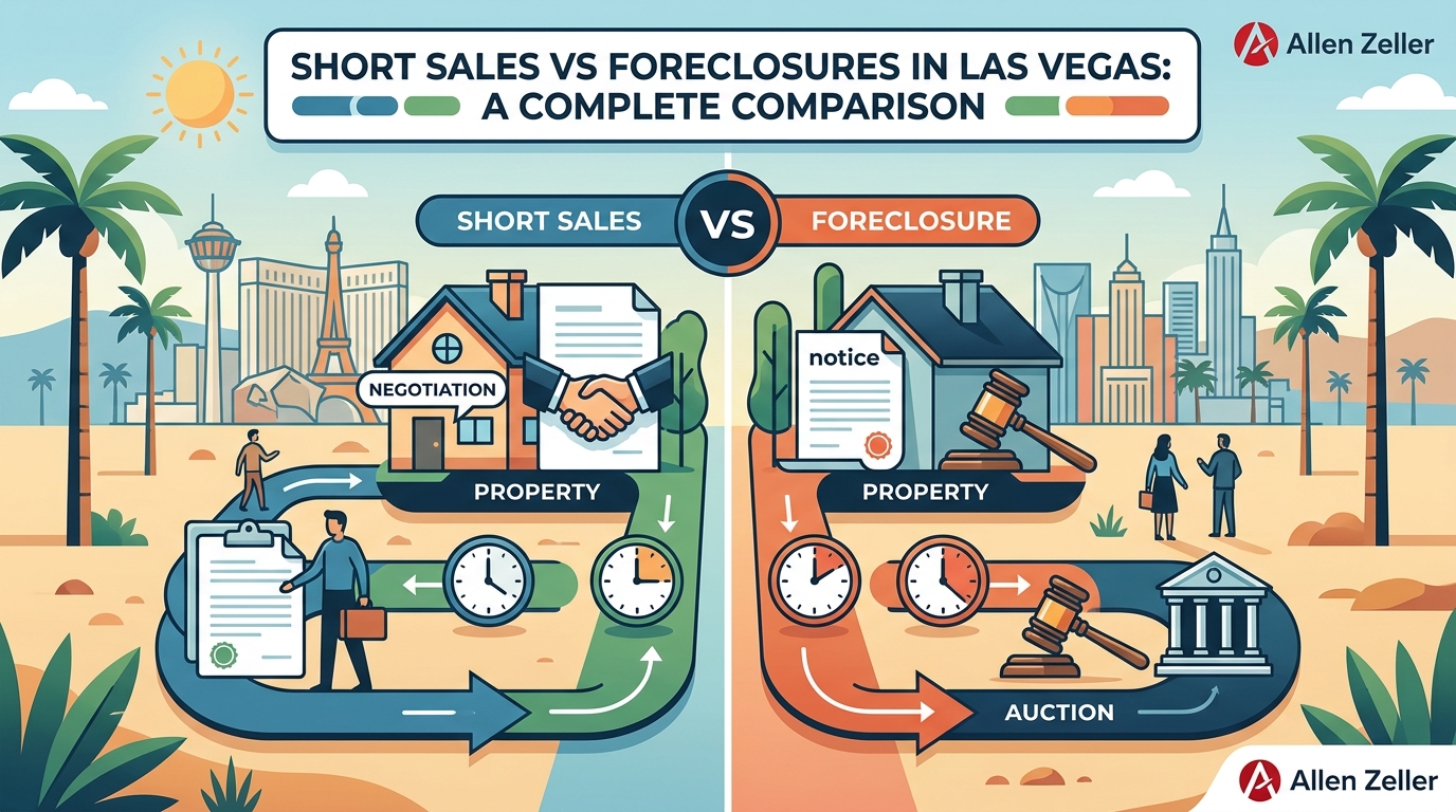 Short Sales vs. Foreclosures in Las Vegas: A Complete Comparison