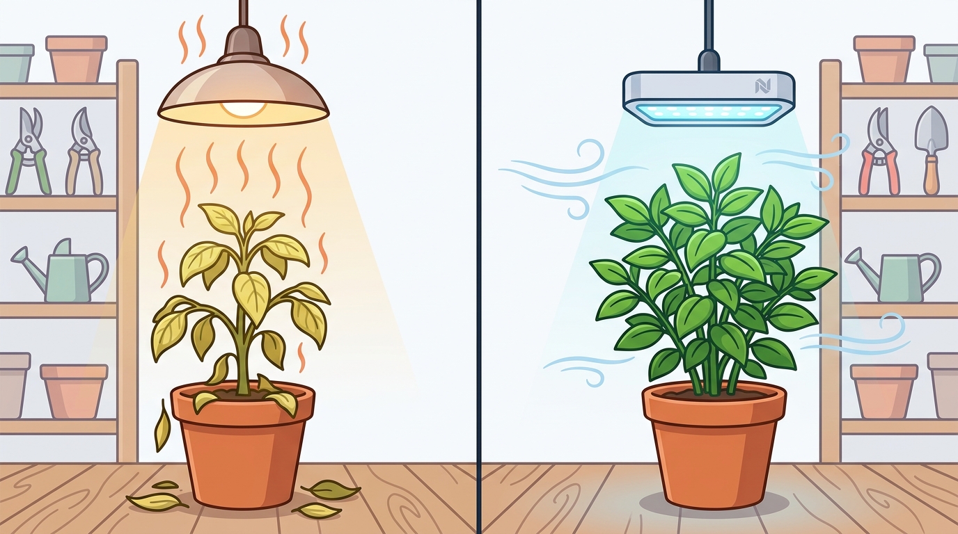 Common Mistakes When Choosing Low-Heat Grow Lights for Indoor