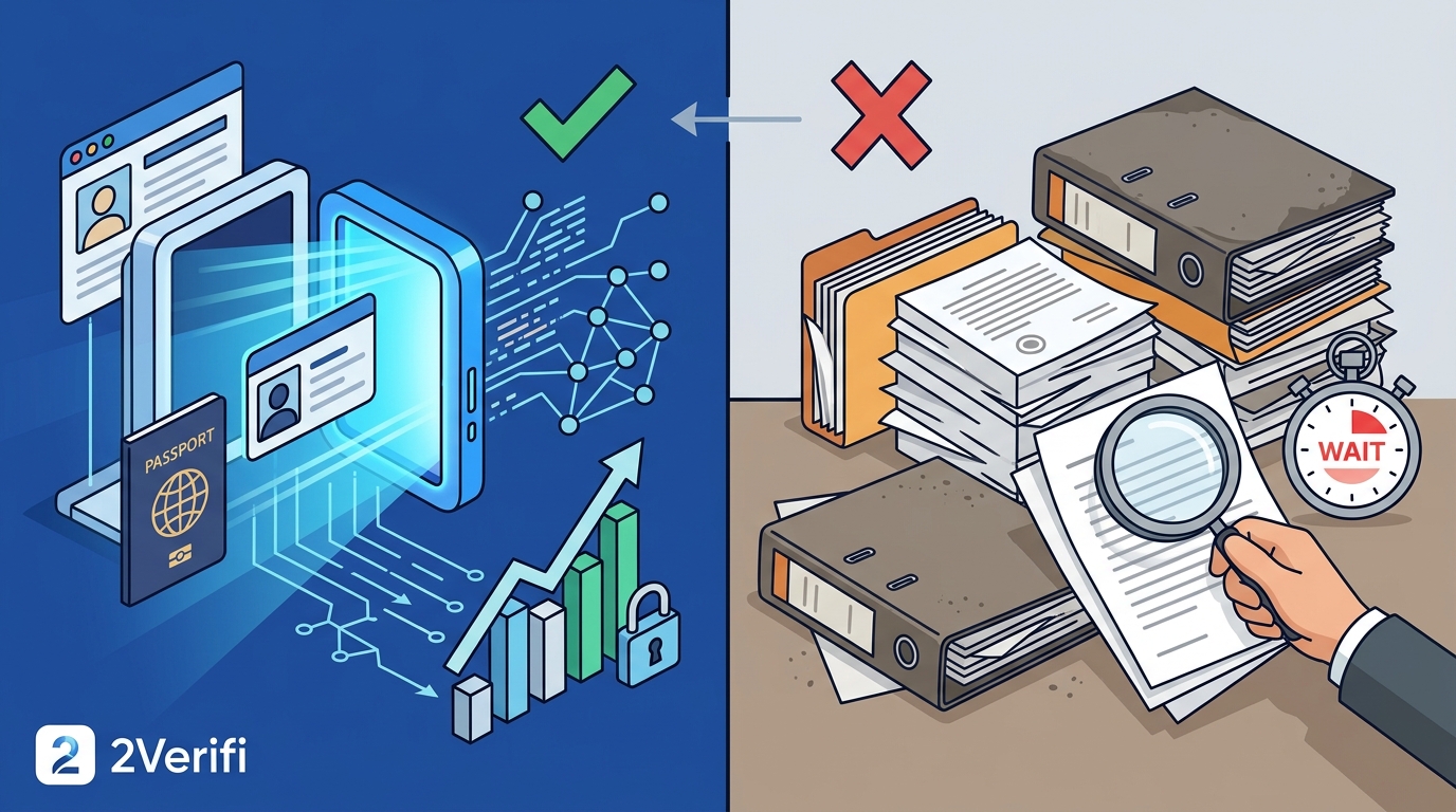 Identity Verification Comparison: 2Verifi vs Traditional Methods
