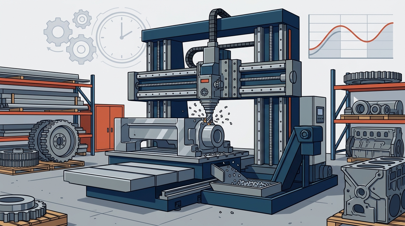 Selecting the Right Double Column Machining Centre for Your Work