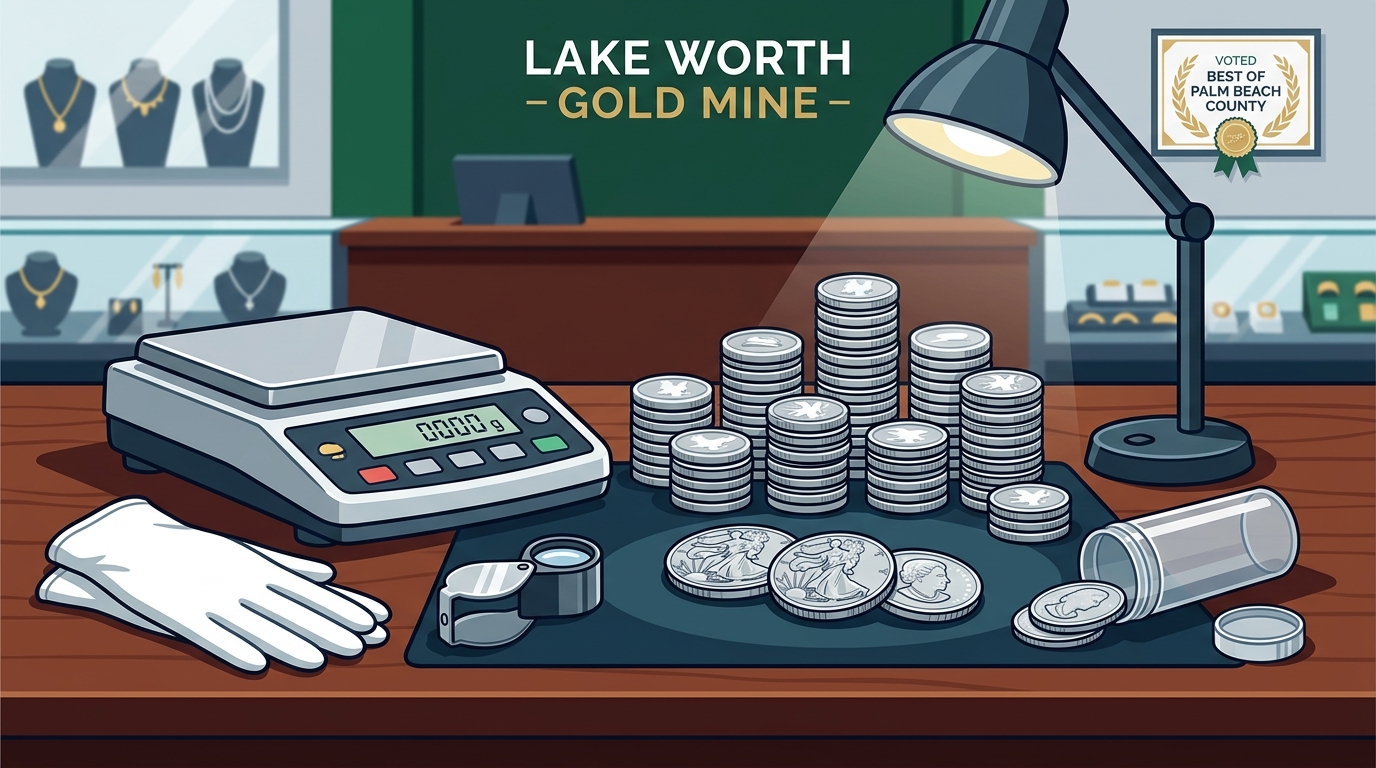 How to Sell Silver Coins at Lake Worth Gold Mine: A Step-by-Step