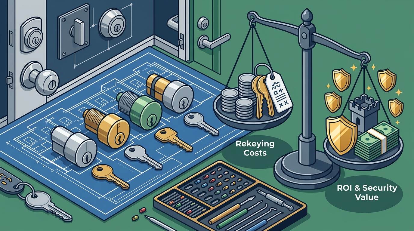Rental Property Rekeying Costs and ROI for San Diego Landlords