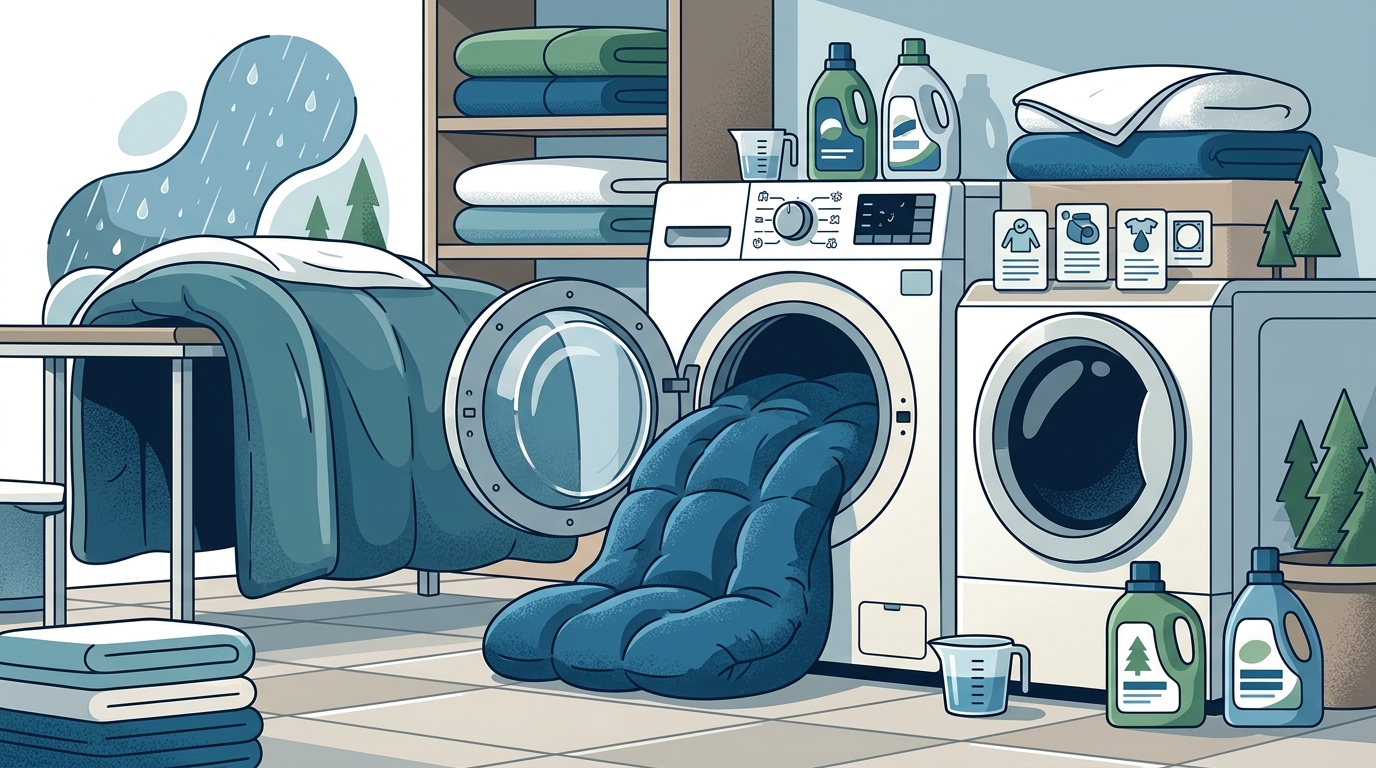King-Size Laundry Guide: How to Wash Comforters & Duvets