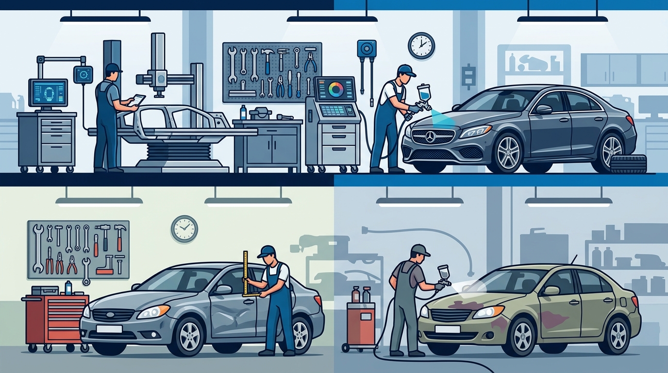 Auto Body Repair in West LA: Auto Worx vs. Other Shops