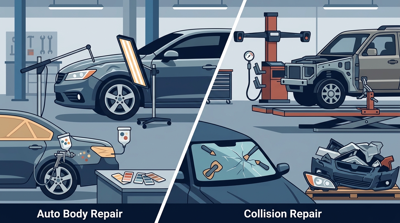 Auto Body Repair vs. Collision Repair: What LA Drivers Need