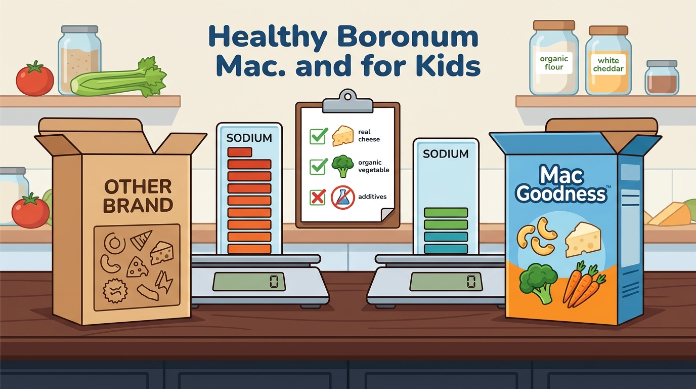 How to Compare and Choose Healthy Boxed Mac & Cheese for Kids