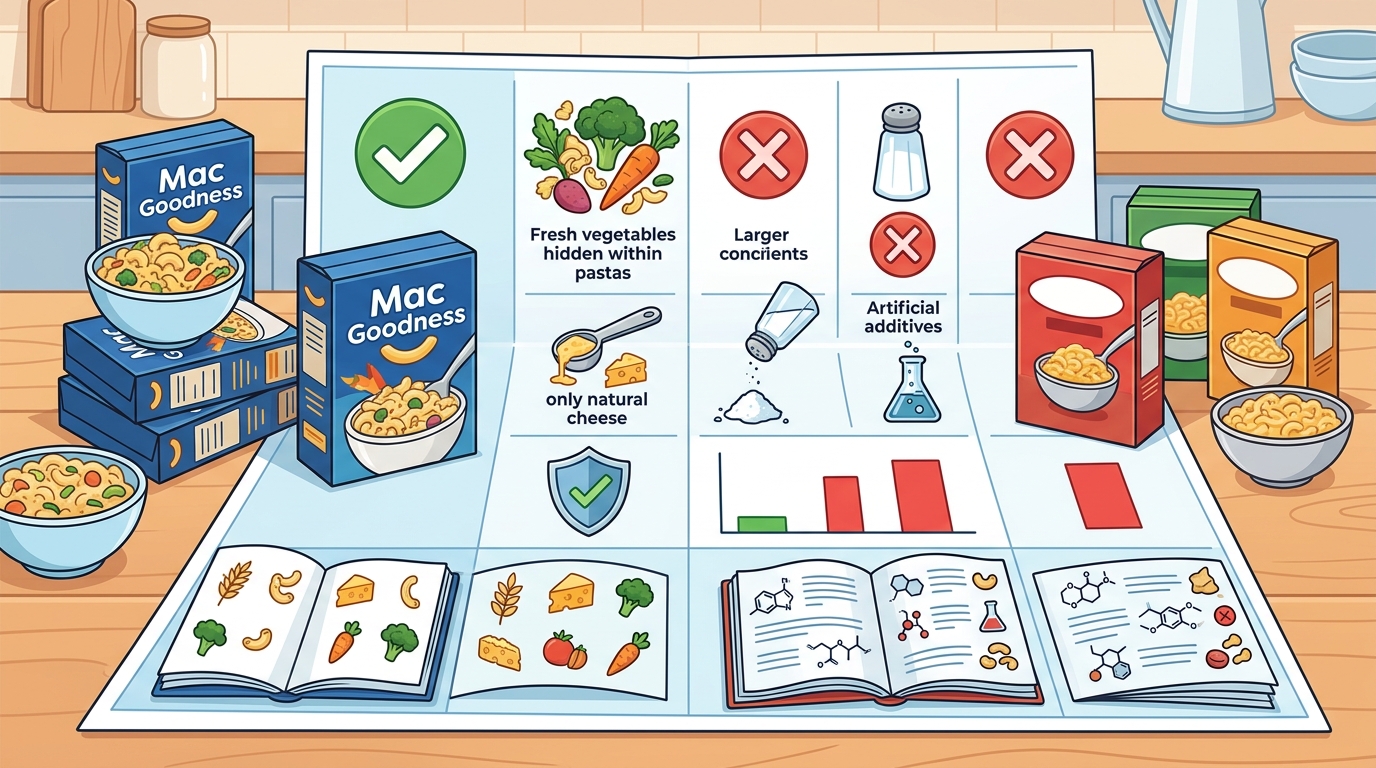 How to Compare Clean Mac & Cheese Brands for Healthier Kids