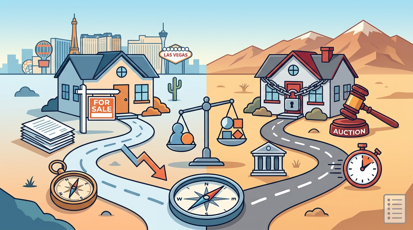 Short Sales vs Foreclosures in Las Vegas: A Complete Comparison