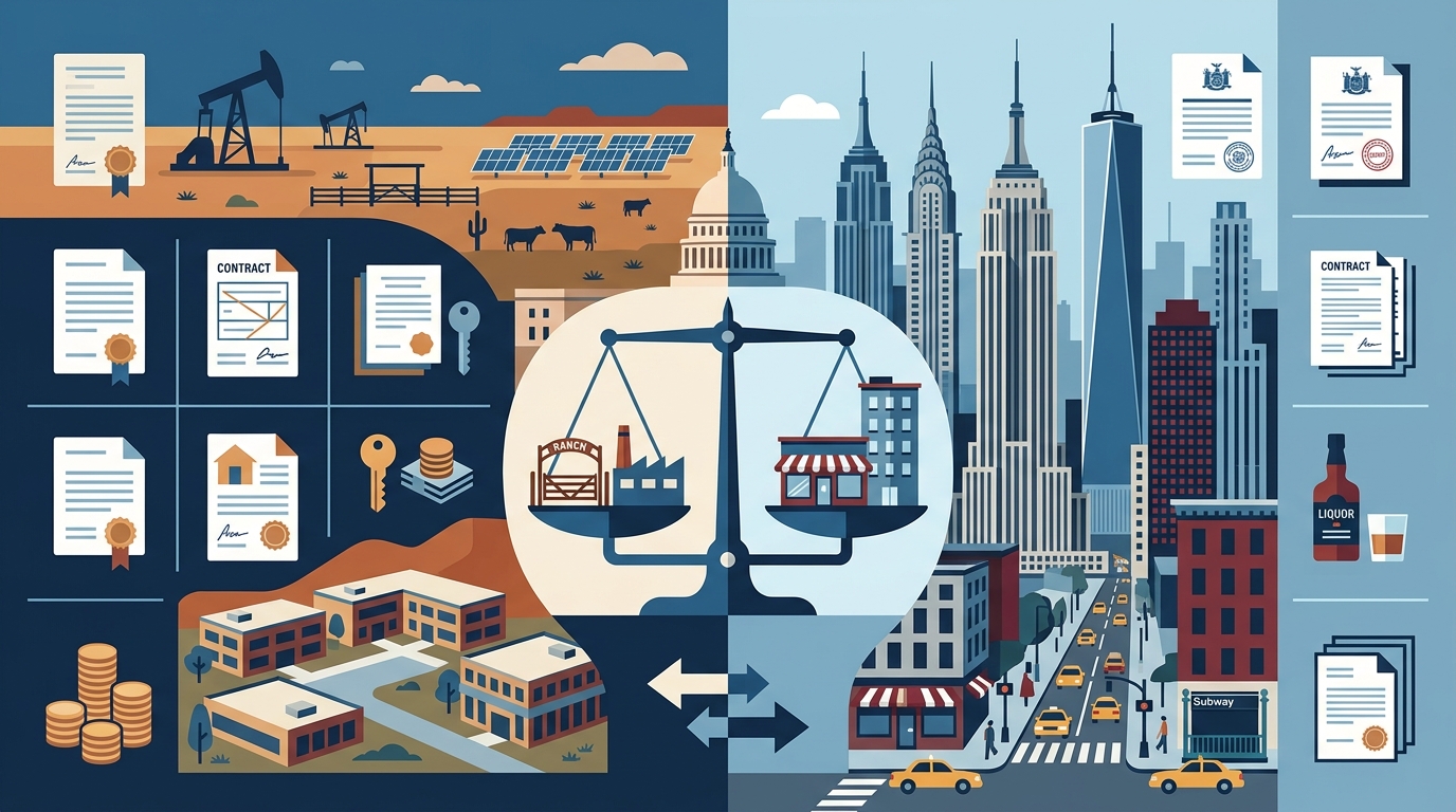 Texas vs. New York Business Law: Key Differences for Owners