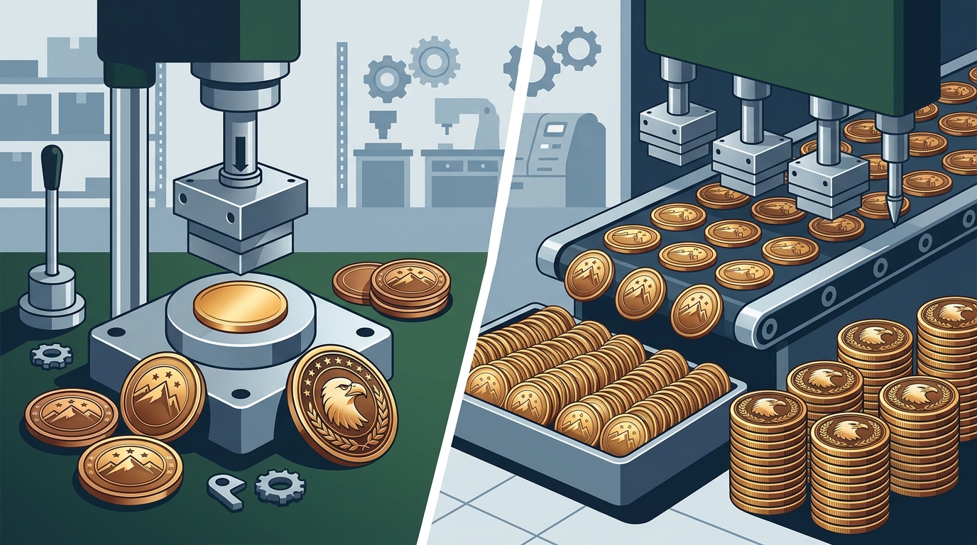 Custom Challenge Coin Pricing: Value Comparison by Order Size