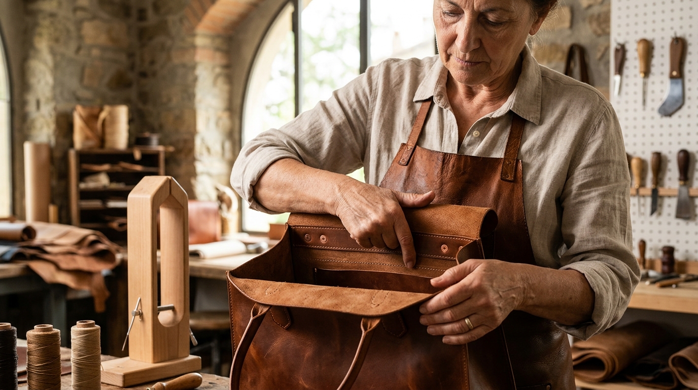 Essential Quality Standards for Handcrafted Italian Leather Hand