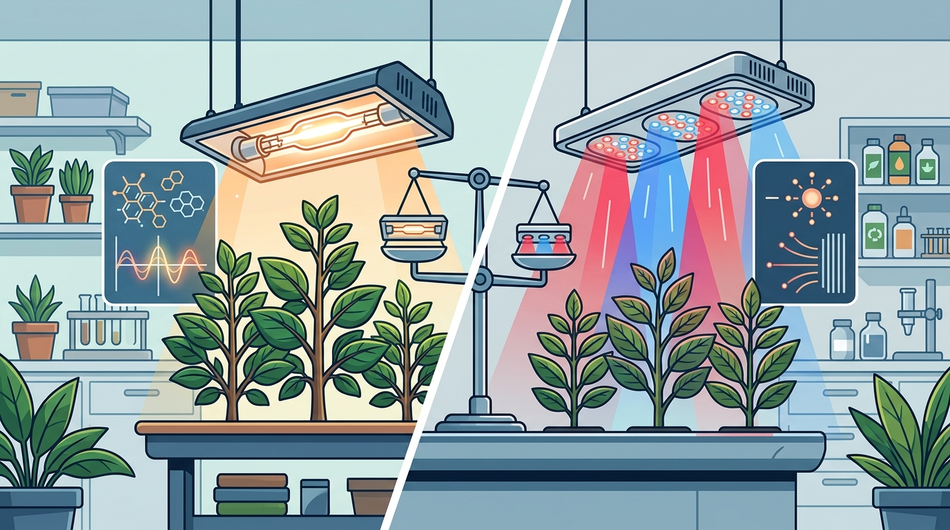 Nano Grow Light vs LED: Which Is Better for Indoor Plants?