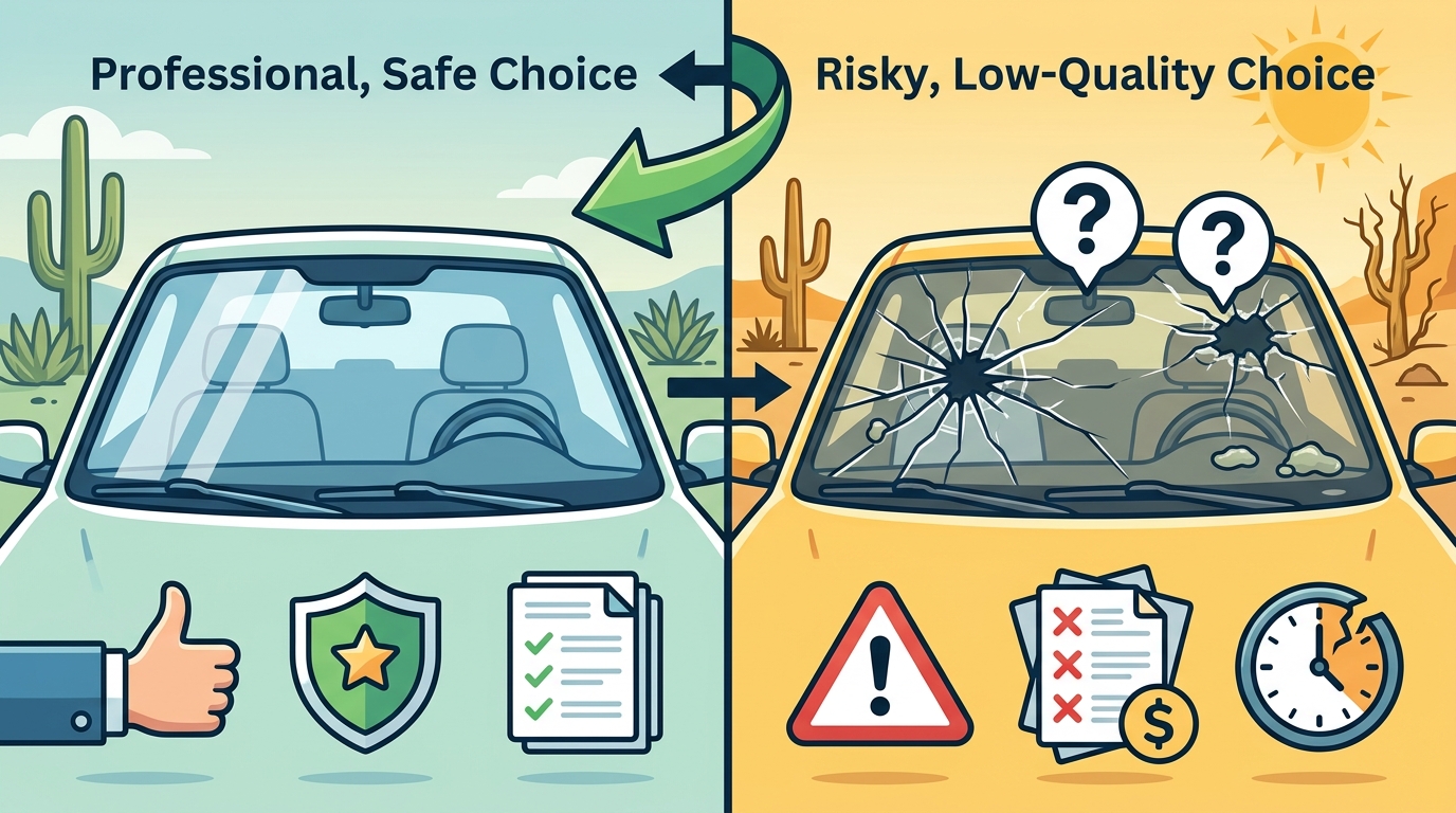 Choosing the Right Glass Repair Service in Tucson