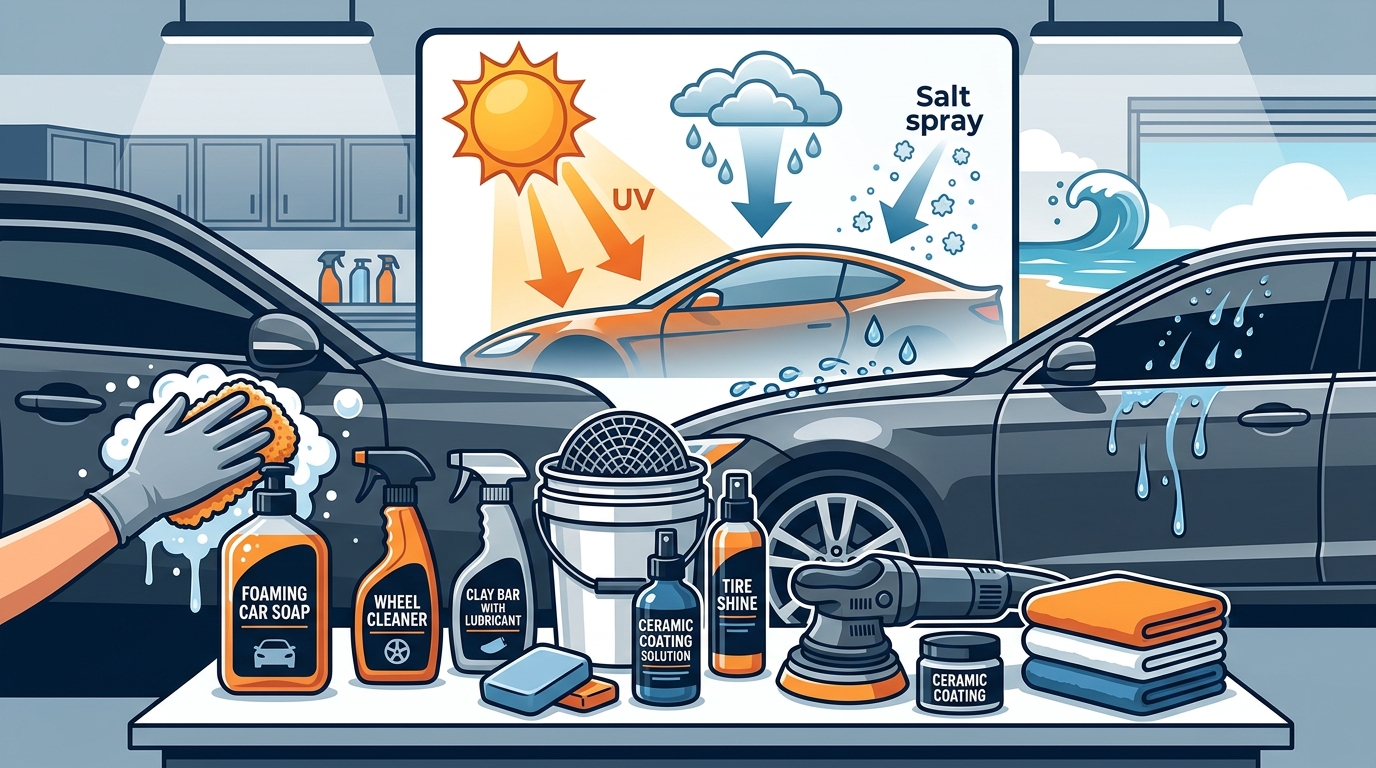 DIY Car Detailing Steps for Tampa Vehicle Owners