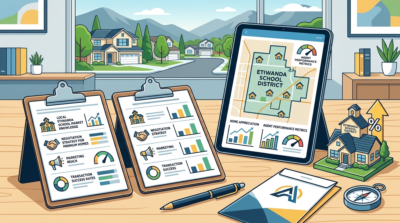 Comparing Real Estate Agents for Etiwanda School District Homes