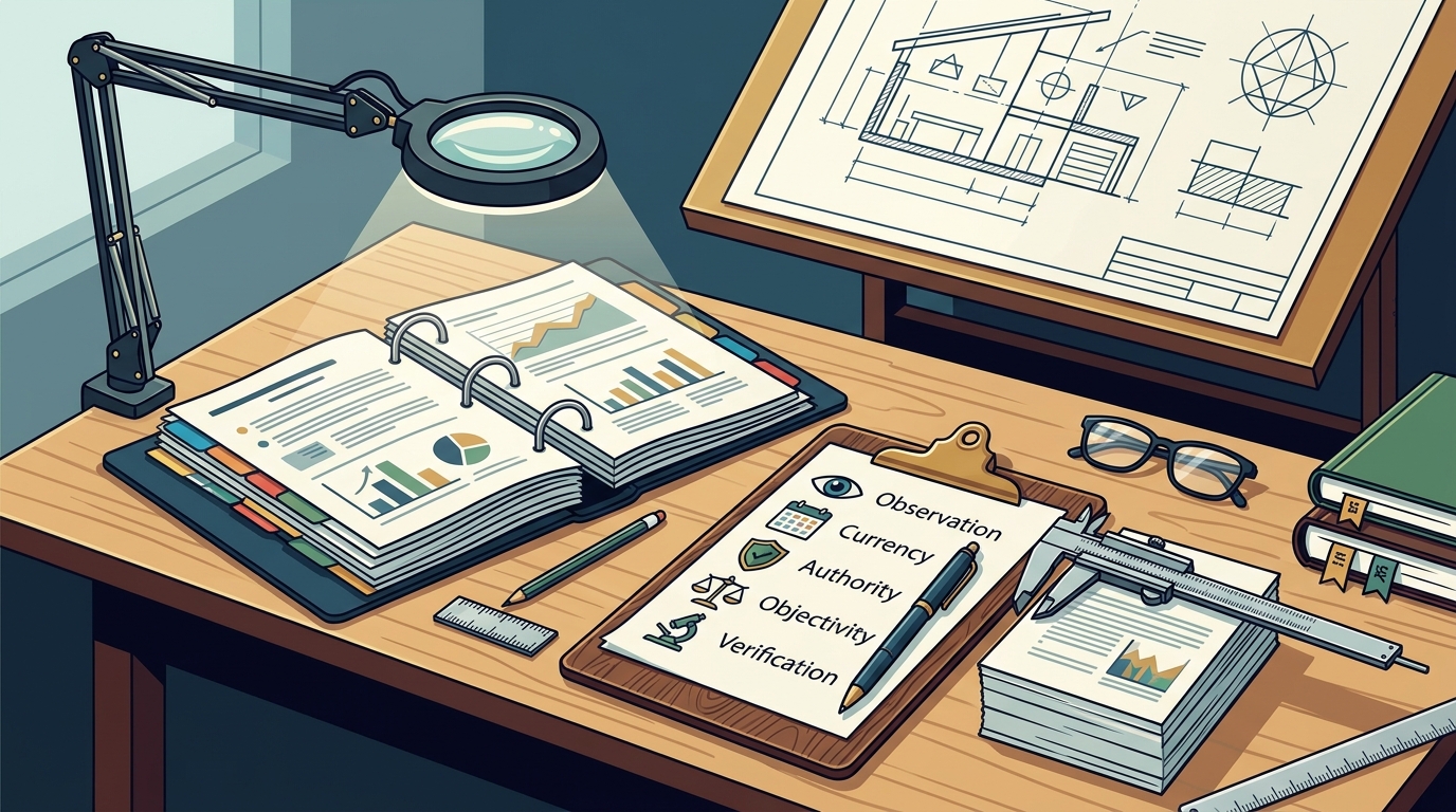 Evaluating Information Source Quality: A Professional Checklist