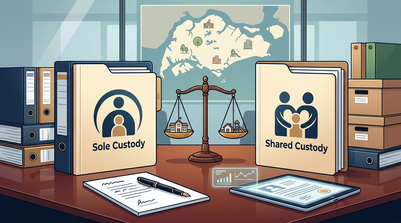 Sole vs. Shared Custody in Singapore: A Legal Comparison