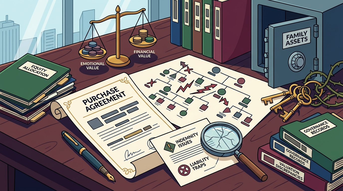 Common Legal Mistakes in Family Business Sales and How to Avoid