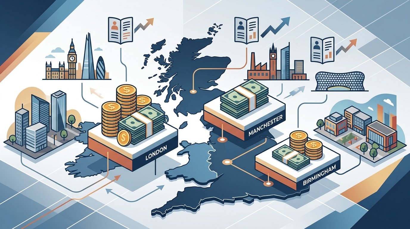 Sales Training Costs London vs Birmingham vs Manchester