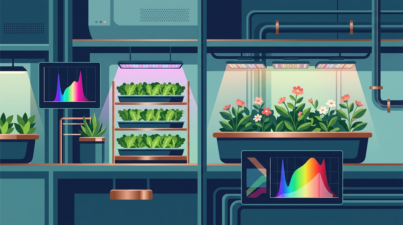 Matching Grow Light Specs to Your Indoor Garden Setup