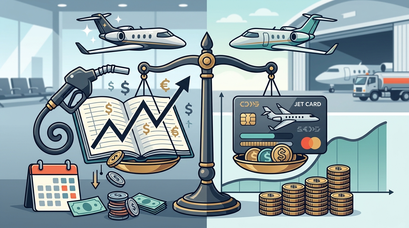 Private Jet Charter vs. Jet Card: Which Saves More Money?