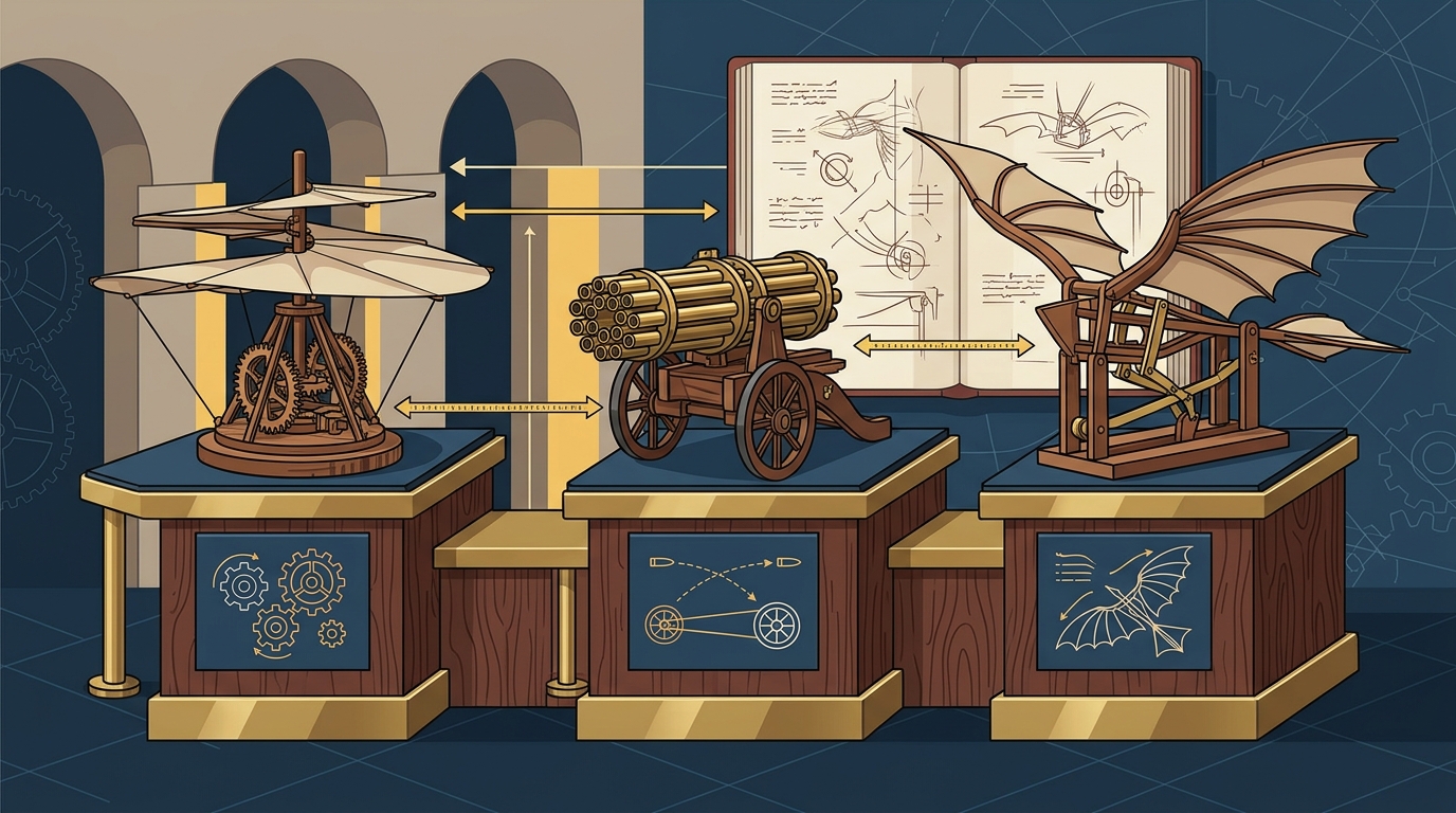 Leonardo da Vinci Invention Models: A Detailed Comparison