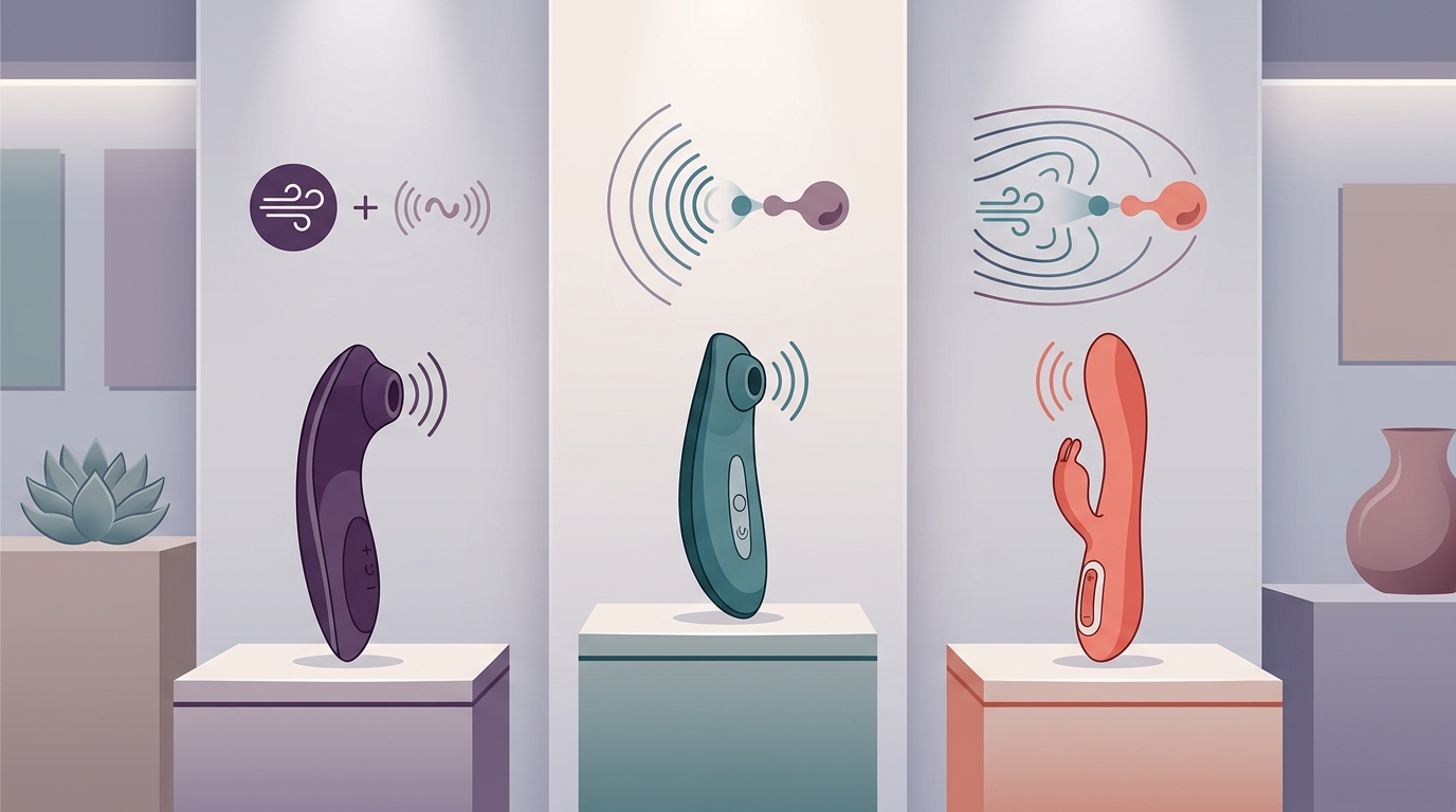 We-Vibe vs Womanizer vs Satisfyer: Best Air-Pulse Tech