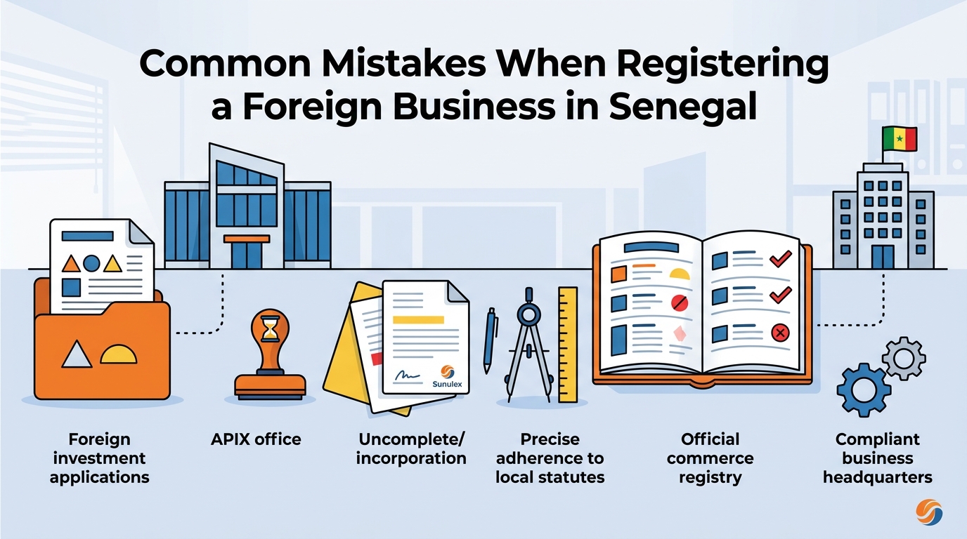 Common Mistakes When Registering a Foreign Business in Senegal