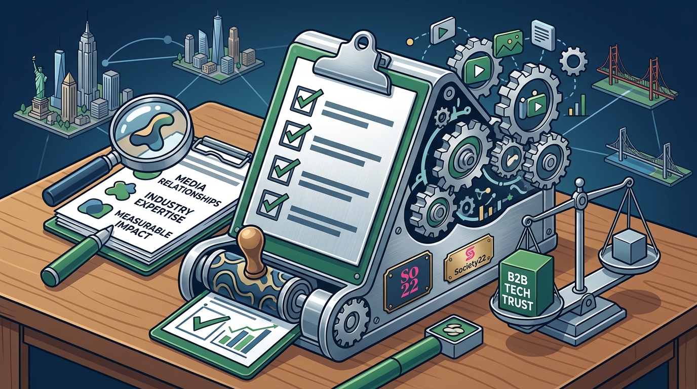 How to Evaluate a PR Agency: 7 Critical Criteria for B2B Tech