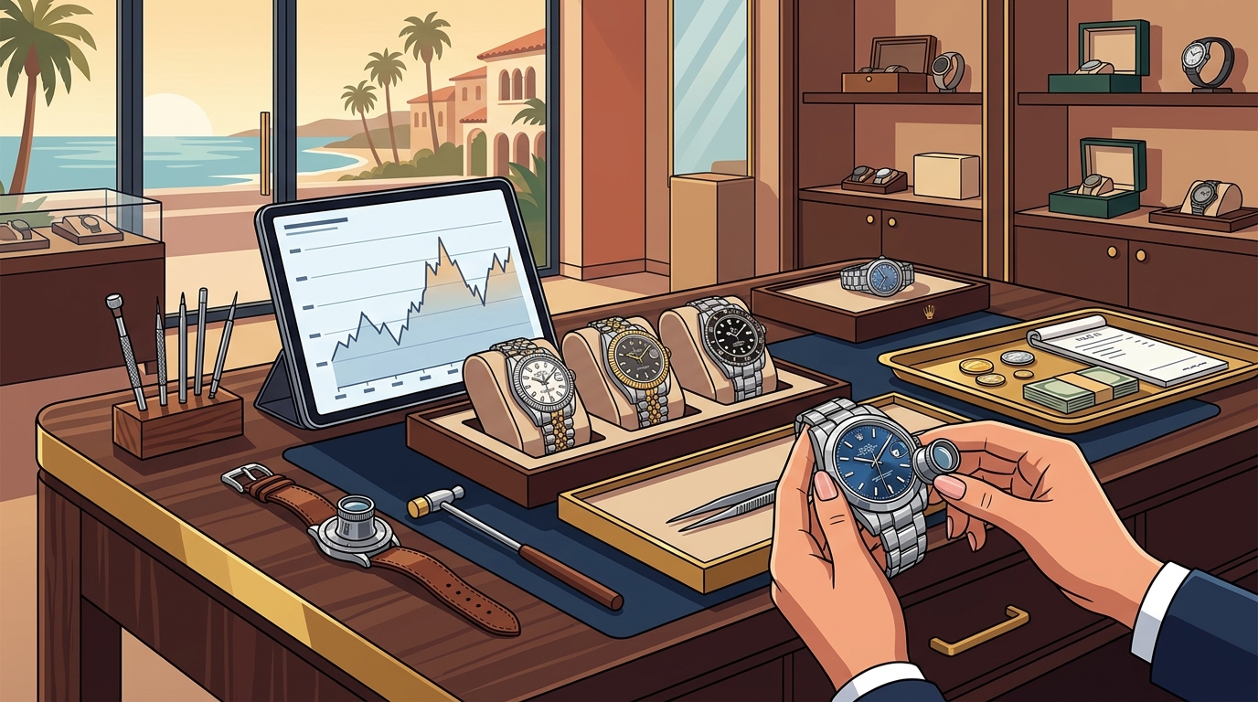 Rolex Pricing and Value Factors When Selling in Palm Beach