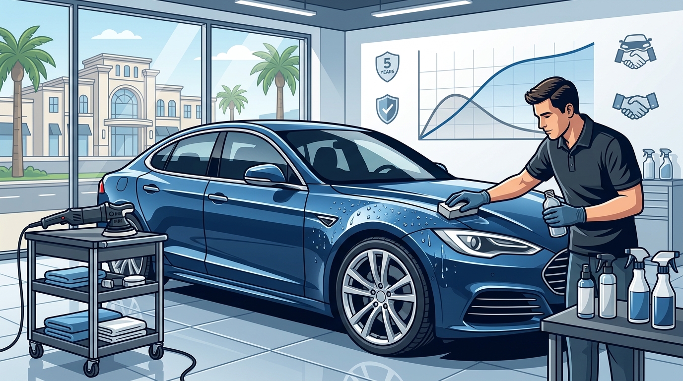 Professional Ceramic Coating Guide at Auto Spa America Tampa