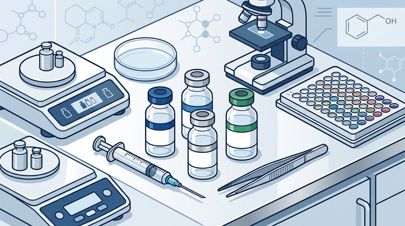 Bacteriostatic Water Selection Criteria for Peptide Reference