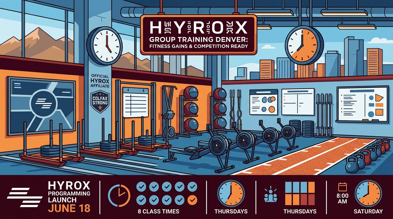 HYROX Group Training in Denver: Fitness Gains & Competition Read