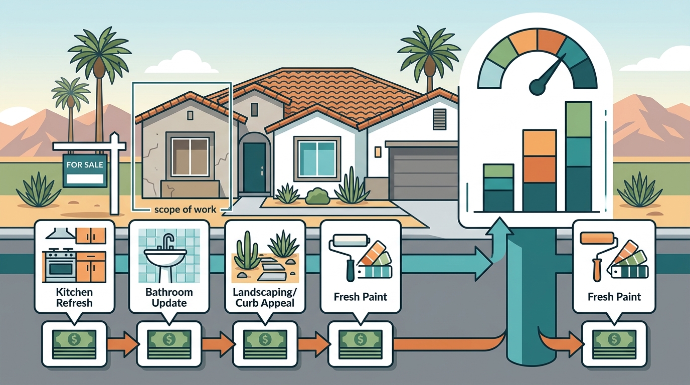 ROI on Pre-Listing Upgrades in Las Vegas $400K–$550K Market