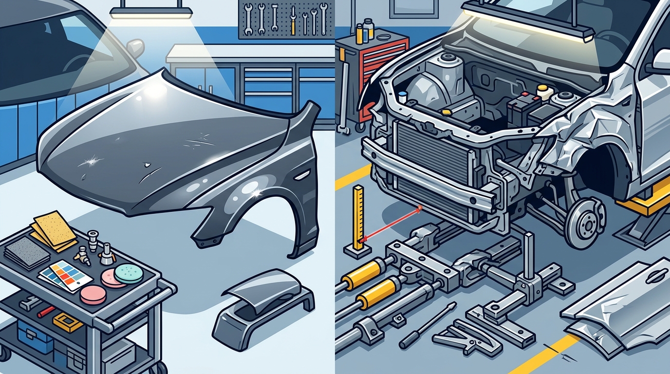 Auto Body Repair vs. Collision Repair: Which Service Do You Need