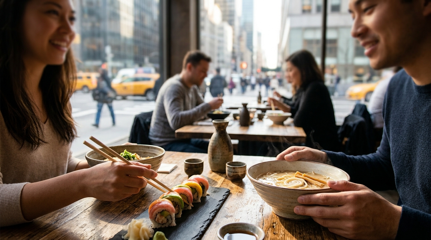 Authentic Ramen vs Sushi in Midtown Manhattan: Zen Guide