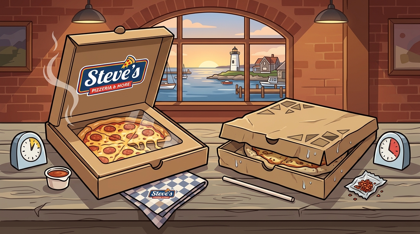 Steve's Pizzeria & More vs. Other Falmouth Pizza Delivery