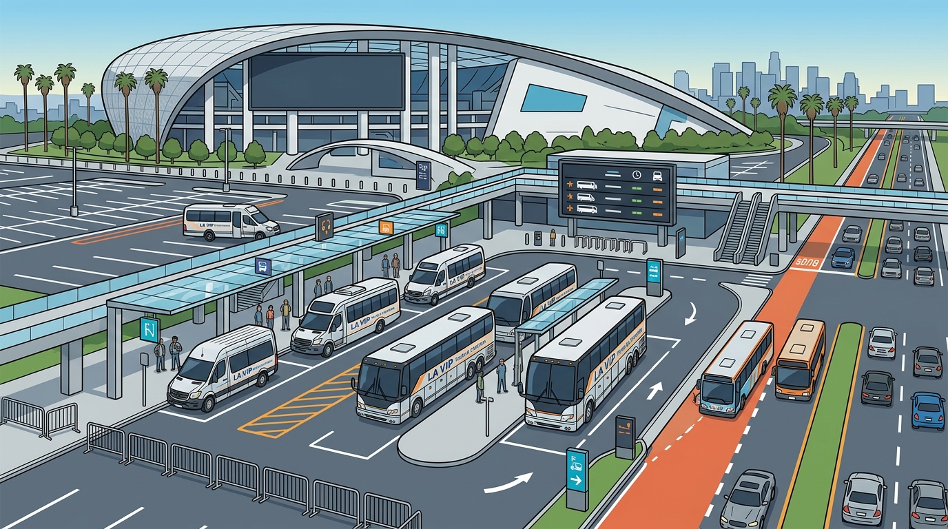 Premium Shuttle Service Standards for SoFi Stadium Events