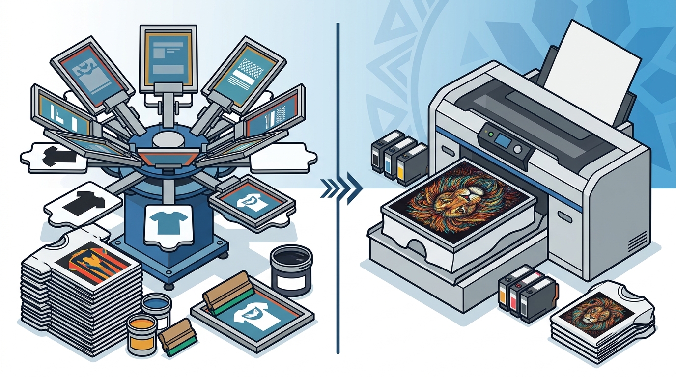 Screen Printing vs. DTG: Which Method Wins for Bulk Orders?