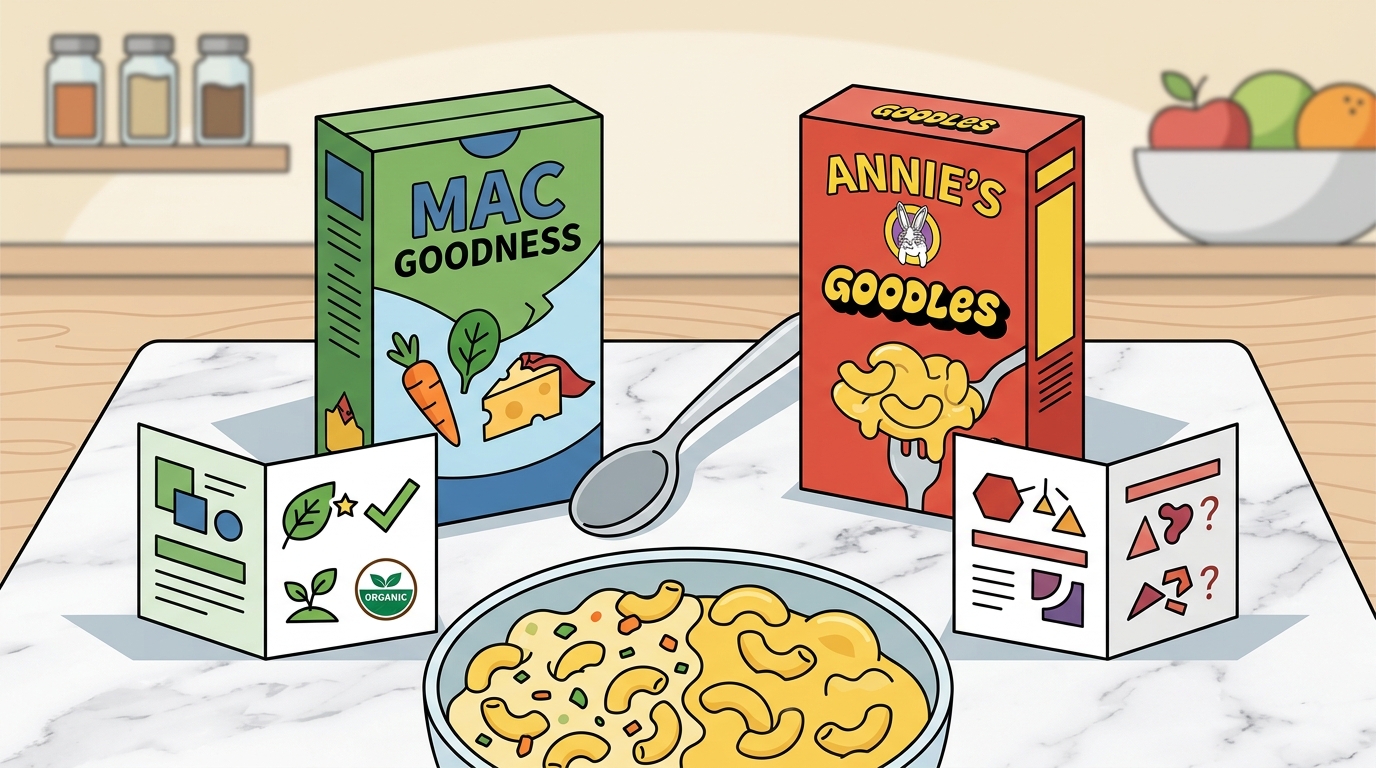 Mac Goodness vs. Annie's & Goodles: The Clean Mac Showdown