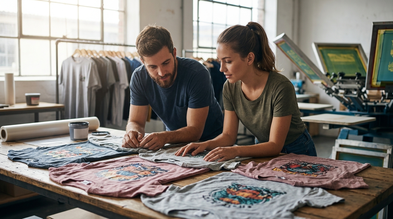 Custom T-Shirt Printing: Screen vs. DTG vs. DTF Comparison