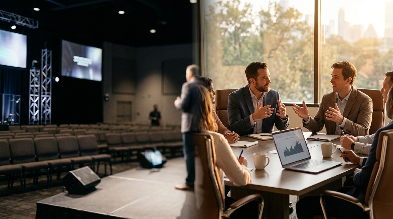 Event Venue Comparison: Auditorium vs. Medium Meeting Room