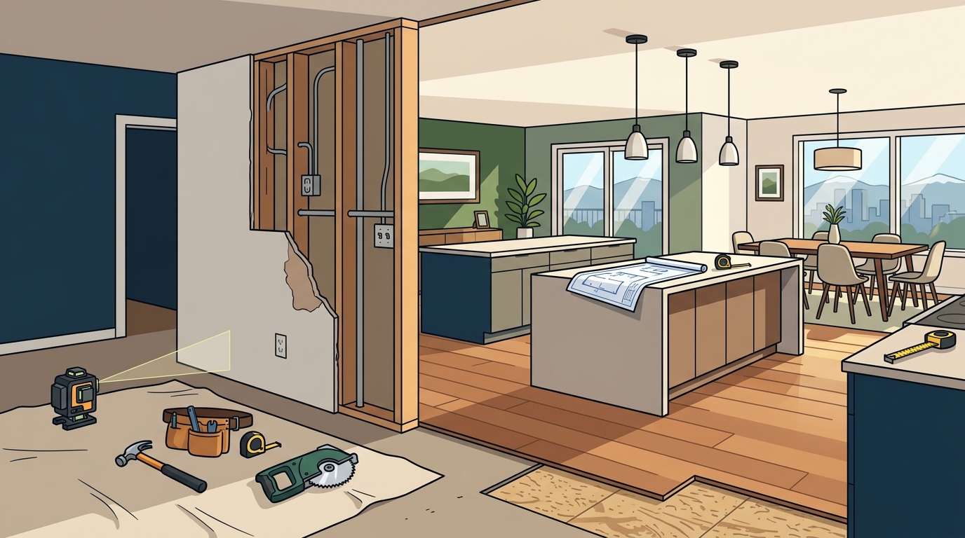Interior Remodeling Denver: Transform Your Home’s Layout