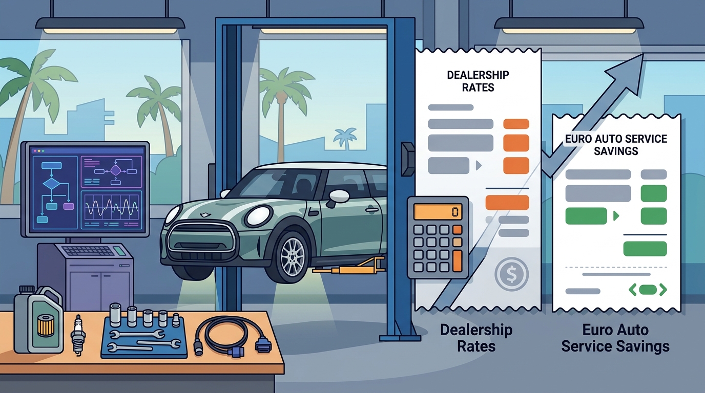 Mini Cooper Scheduled Maintenance Costs & Value in North Miami